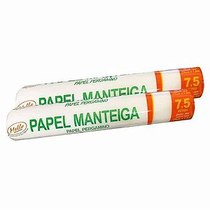 PAPEL MANTEIGA 29CM X 7,5MTS MELLO