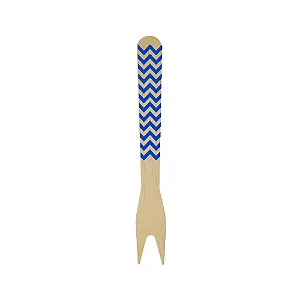 GARFO MADEIRA ZIG ZAG AZUL C/12 UND