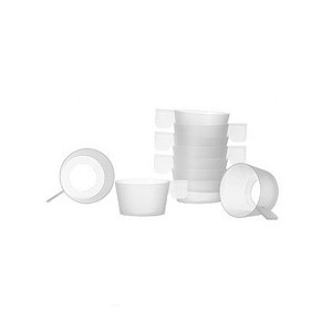 BASE COPO DE CAFE TRANP C/10 UNID