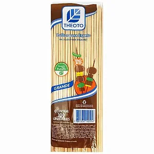 PALITO CHURRASCO 25CM C/100