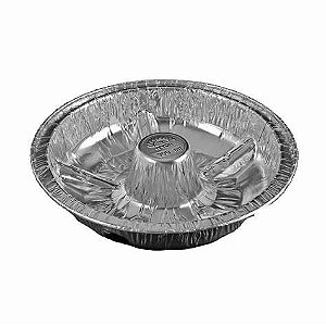 ASSADEIRA ALUMINIO TAMPA PET C/10