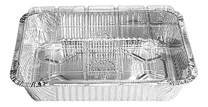 FOLHA ALUMINIO D5FS RETANG 1150ML TAMPA C/50