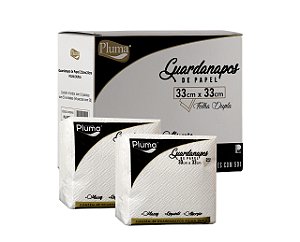 GUARDANAPO 30X33 FOLHA DUPLA C/50