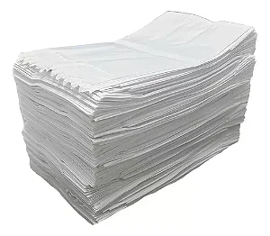 SACO PIPOCA BRANCO N.3 C/500 8x16