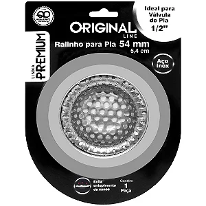 RALINHO PARA PIA 54MM INOX PREMIUM