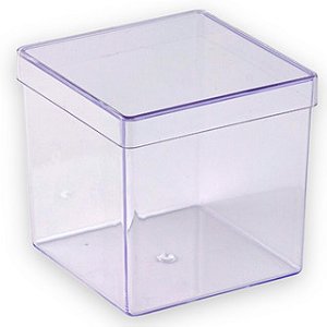 CAIXA ACRIL 8X8X8 TRANSPARENTE UND