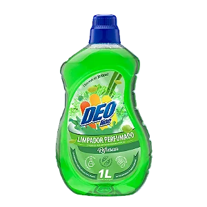 LIMPADOR PERFUMADO REFRESCAR 1 LITRO DEO LINE UNIDADE