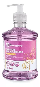 SABONETE HIPOALERGENICO ORQUÍDEA 450 ML PREMISSE C/ UNIDADE