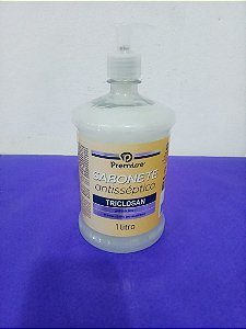 SABONETE ANTISSÉPTICO TRICLOSAN 1 LITRO UNIDADE PREMISSE