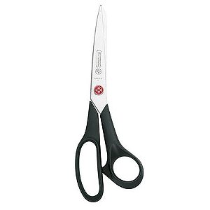 TESOURA MUNDIAL 21,6CM PONTO VERMELHO