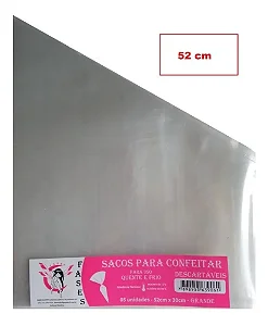 SACO CONFEITAR 52X30 C/5UN GRANDE