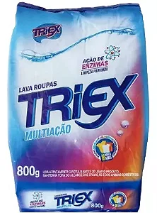 SABAO EM PÓ LAVA ROUPAS TRIEX MULTIACAO 800GRS