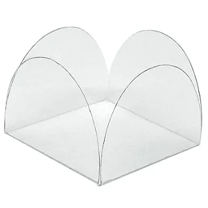 FORMA 4 PETALAS ACETATO C/50 UND