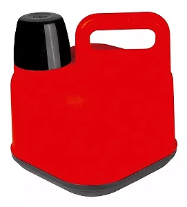 GARRAFÃO TÉRMICO 3 LITROS VERMELHO MOR C/ UNIDADE