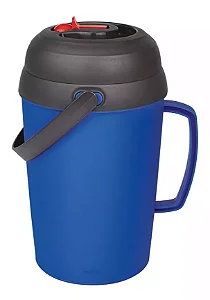 JARRA TÉRMICA AZUL 2,5LITROS BIGGY MOR/ UNIDADE
