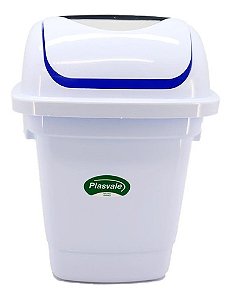 LIXEIRA BASCULANTE BRANCA 10 LITROS