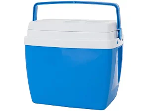 CAIXA TERMICA 26 LITROS AZUL - MOR