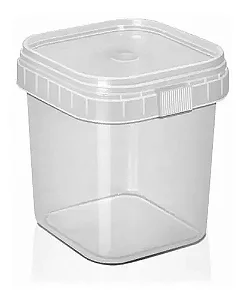 BALDE PL 220 QUADRADO TRANSP C/10