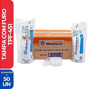 TAMPA T451 COM FURO C/50 UND ALTACOOPO