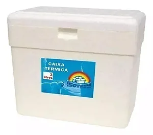CAIXA ISOPOR 18 LITROS ISOTERM - 38xx25x32