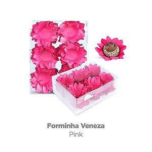 FORMA P/ DOCES VENEZA PINK 40 UN