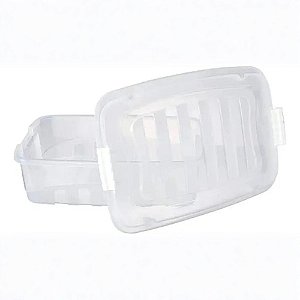 CAIXA ORGANIZADORA BOX BAIXA 13,7L 45X32X14 PLASTICA