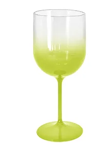 TAÇA DRINK COLOR AMARELO 340 ML UNIDADE