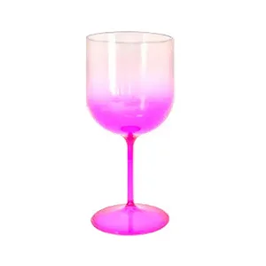 TACA DRINK COLOR ROSA 340ML UNIDADE