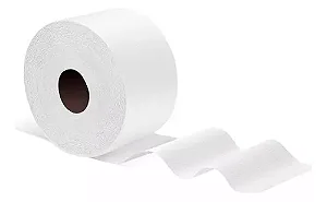 PAPEL HIGIENICO BRANCO% ROLAO ALVE FLOR F.DUPLA 240MX10CM CX 8 UND