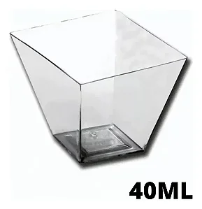 COPO MINI QUADRATTO TRANSP PRAFESTA C/10UN