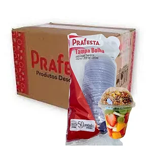 TAMPA BOLHA SEM FURO C/50 UND P/COPOS SUPREMO 150/200/300ML