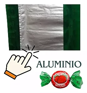 EMBALAGEM TRUFA MORANGO 15X16 C/100
