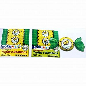 EMBALAGEM TRUFA MARACUJA 15X16 C/100