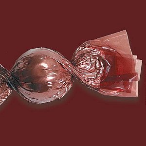 EMBALAGEM TRUFA CASTANHO LISO 15X16 C/100 UND