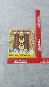 EMBALAGEM TRUFA BRIGADEIRO GOLD 15X16 C/100