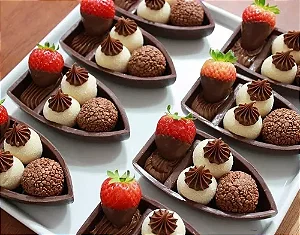 FORMA ESPECIAL BARCA CHOCOLATE M C/3 - REF 9543