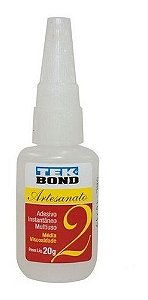 COLA TEKBOND ARTESANATO MEDIA 20GR UNIDADE