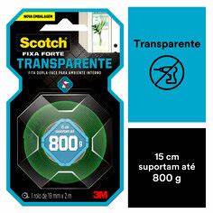 FITA DUPLA FACE 3M 19MM POR 2MT VERDE 800G