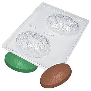 FORMA SIMPLES SABONETE OVAL FLORES R1025