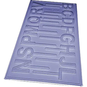 FORMA SIMPLES GRANDE PIRULITO ALFABETO 2