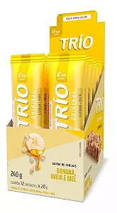 BARRA DE CEREAIS TRIO BANANA AVEIA E MEL 20G
