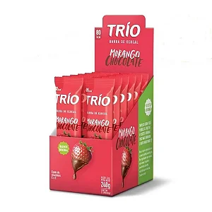 BARRA DE CEREAIS TRIO MORANGO E CHOCOLATE 20G