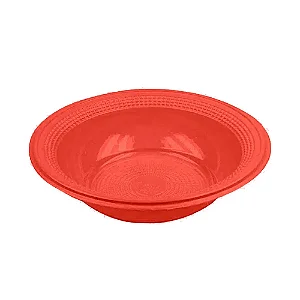 PRATO 12CM FUNDO VERMELHO C/10