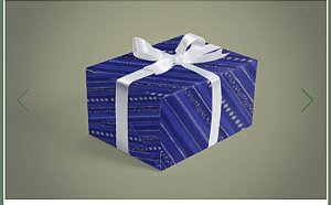 BOBINA PRES 60 CASUAL AZUL/PRATA ESTRELA REF C349