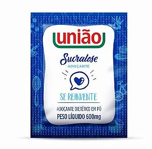 SACHE UNIAO ADOCANTE SUCRALOSE AZUL 600MG C/400 UND
