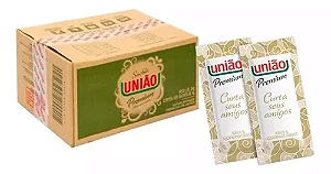 SACHE ACUCAR REFINADO UNIAO PREMIUM CX C/400 SACHES 5GRS C/400