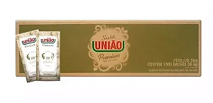 ACUCAR REFINADO SACHE UNIAO CX C/1000 UN - 5 GRAMAS