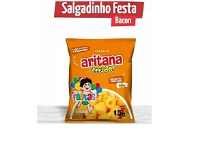 SALGADINHO ARITANA BACON 15GRS C/25 UN