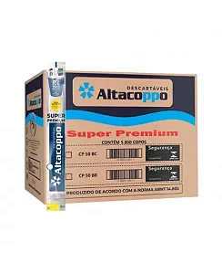 COPO 400ML TRANSP PP ALTACOPPO C/50 UND