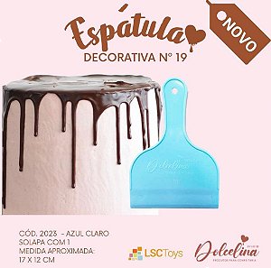 ESPATULA COR AZUL UNIDADE N.19